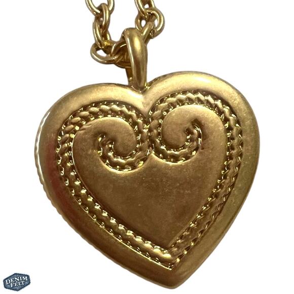 Julie Vos Gold and Pink Heart Necklace - Picture 7 of 10